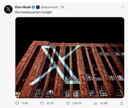 Alcuni dei tweet di Musk erano criptici.