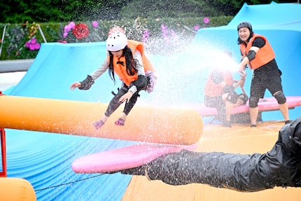 Beach Boys & Girls ricorda molto i vecchi giochi jump'n'run.