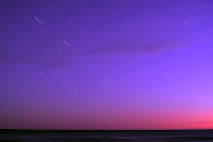 Capturing Starlink satellites: not everyone is a fan of Starlink – in astronomy, for example, the satellites cause problems with light pollution.