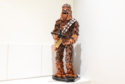 The chocolate figurine in all its glory. Different to what I’d hoped for.