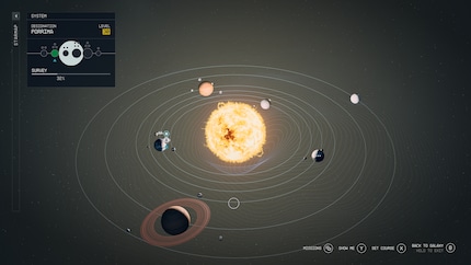 In Starfield, you spend a lot of time quick travelling and in menus.