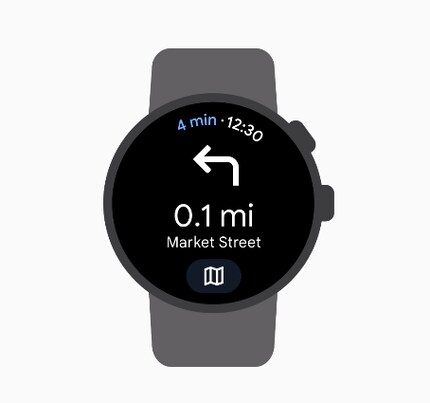 Google Maps ora visualizza la posizione e le informazioni rilevanti anche sullo smartwatch.