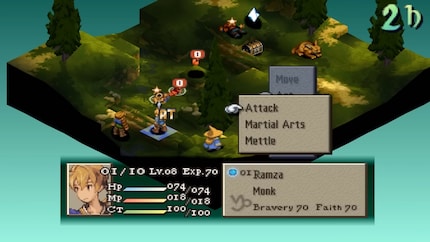 « Final Fantasy Tactics» è un gioco di ruolo tattico in tutto e per tutto.