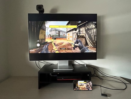 Un giro di Call of Duty sul grande schermo si fa senza problemi.