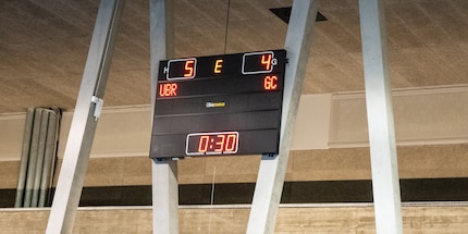 La fine di un emozionante pomeriggio sportivo.
