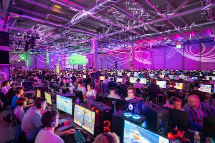 Ci sono 15 tornei allo Switzerlan 2023, il più grande LAN party della Svizzera di quest'anno.