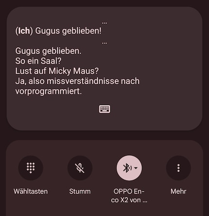 I sottotitoli automatici sono molto confusi, la conversazione telefonica era più sostanziosa, forse...
