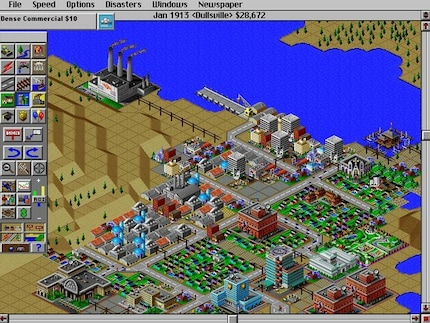 Anche con pochi edifici, il gioco emana un grande fascino.