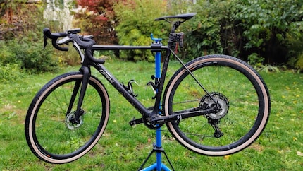 La bicicletta completa Shimano GRX.