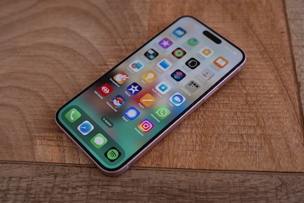 Non riesco a vedere né a sentire le particelle di polvere quando lo smartphone è acceso.