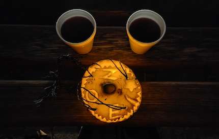 Räbeliechtli per il piccolo, vin brulé per mamma e papà. Evviva! 