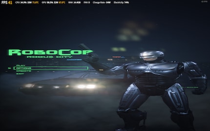 In «Robocop Rogue City» non tutte le risoluzioni funzionano correttamente.