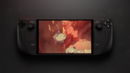 I bordi dello schermo sono più stretti sullo Steam Deck OLED. Il palmare rimane delle stesse dimensioni.
