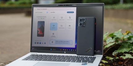 «Ready for» è preinstallato sul Thinkphone. Devo solo installare la controparte sul notebook.