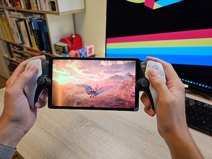 Uso Playstation Portal per giocare ai miei giochi per PS5 sul piccolo schermo. Ecco, ad esempio, «Horizon Forbidden West».