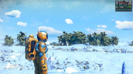 In un gioco supportato nativamente come «No Man's Sky», l'M3 Pro è in grado di tenere testa alla RTX 4060.