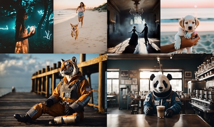 With Stable Diffusion XL, you create AI-generated images based on prompts, i.e. text descriptions.