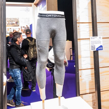 I pantaloni corti Thermovent «» all'ISPO di Monaco.