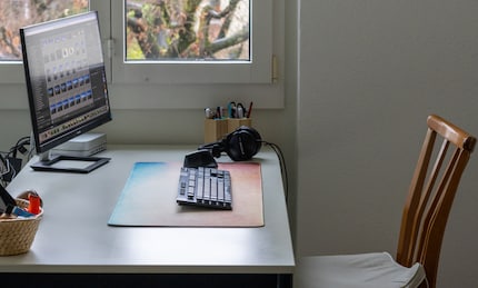 My tidy desk.