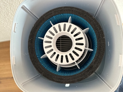 Il filtro «NanoCloud» garantisce che nell'ambiente venga rilasciato solo vapore acqueo puro.