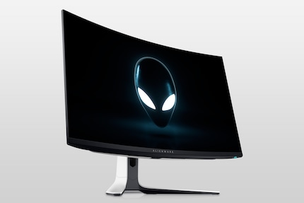 Il monitor curvo Alienware AW32225QF è probabilmente il primo monitor disponibile della nuova generazione OLED.