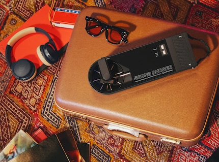 Design retrò con funzioni moderne: Il Soundburger fa centro con la curiosità.
