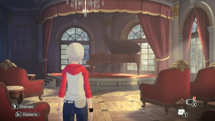 Negli screenshot, alcune stanze della villa dell'isola fantasma sembrano opere d'arte in 2D.