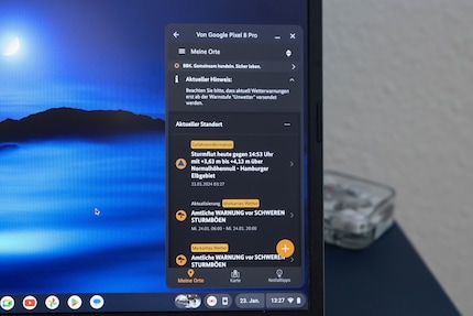 L'app streaming può essere usato per controllare brevemente qualcosa.