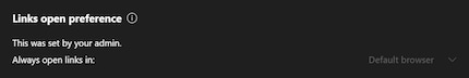 Nemmeno il redattore di videogiochi Phil può cambiare l'impostazione nel nuovo Teams, ma almeno come browser predefinito ha il suo favorito. Quindi non ha problemi.