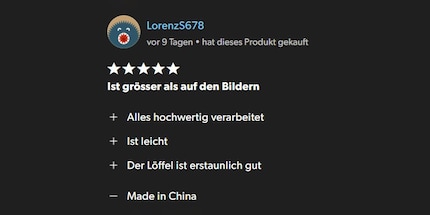 When «Made in China» virtually stands for home.