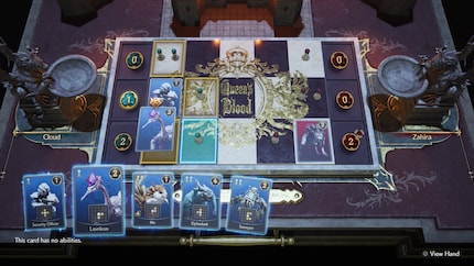 The card game Blood of the Queen looks simple but is incredibly complex.