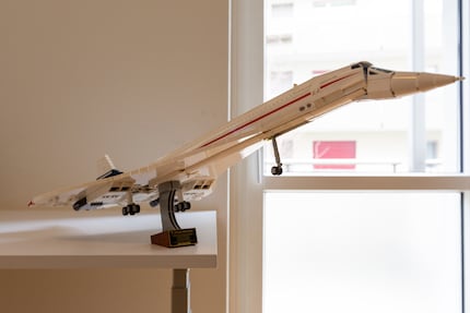 Lego’s model of the Concorde is so big I have trouble cramming it into one photo.
