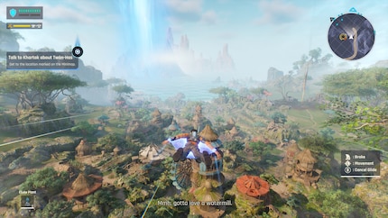 The jetpack makes getting around a breeze.