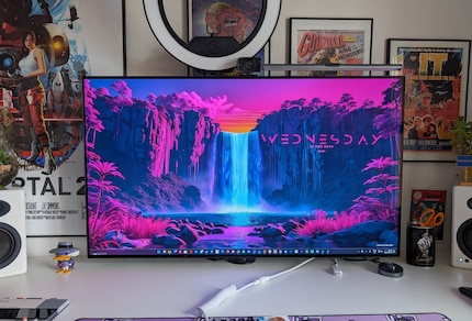 Preferirei avere un secondo monitor, ma questo sovraccaricherebbe la mia scrivania.
