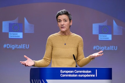 Non molla: il Commissario UE alla concorrenza Margrethe Vestager.