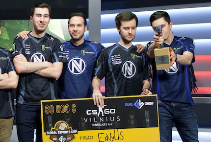 Con il suo team Envyus, Mathieu ha conquistato il primo posto alla Game Show Global eSports Cup 2016.