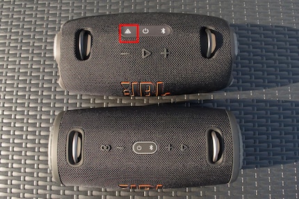 Il JBL Xtreme 4 dispone del pulsante Auracast per collegarsi ad altri altoparlanti.