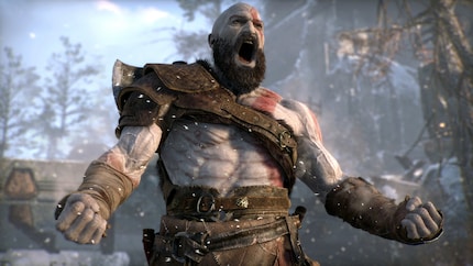 Simon quando deve giocare a «God of War».