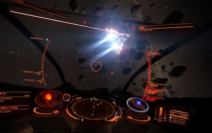 Bellissimo questo «Elite: Dangerous». Bello e complicato.