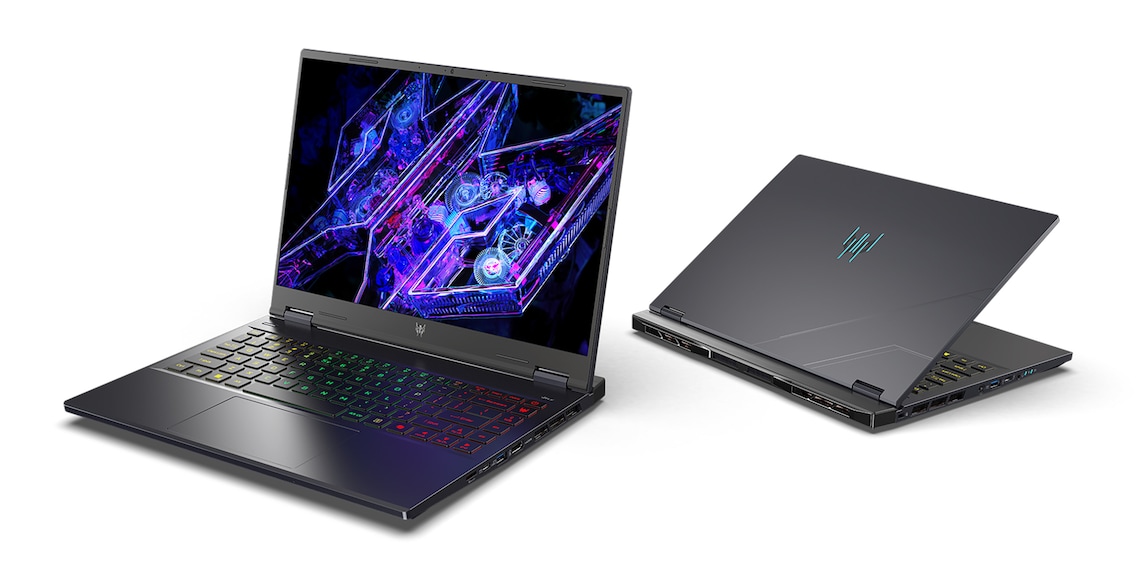 Acer gaming laptops in small format: Predator Helios Neo 14 and Nitro 14 presented