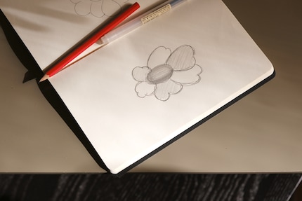 Tufting begins with the design, which can bring just as much joy as the end result.