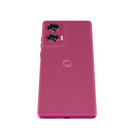 L'Edge 50 Fusion è disponibile, tra l'altro, in un colore rosa acceso.