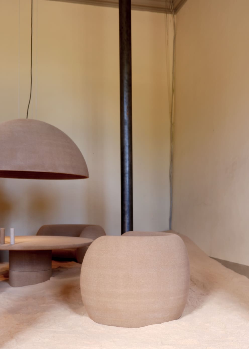 Harry Thaler's furniture appears warm, organic - and as if from another planet.