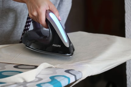 I’ll iron the fabric first. Not that it helps much. Probably the iron’s fault.