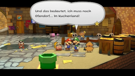 Luigi's story is just as interchangeable as Mario's story.