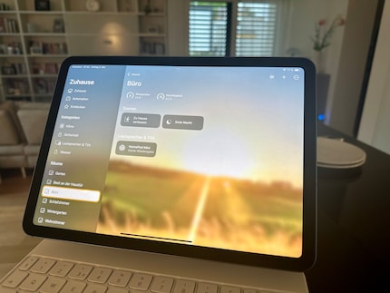 Home control with the iPad.