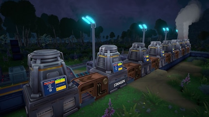 Systems must be placed on foundation blocks to obtain electricity. You can also bury them in the ground like I did here.