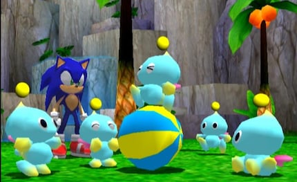 Avresti immaginato che Sonic fosse in grado di allevare piccole creature come i Chao? Non è un gioco a sé stante, ma lo sembra.