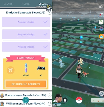 Con l'aggiornamento e l'evento corrispondente, ottieni anche una nuova ricerca speciale. Non ho ancora finito.