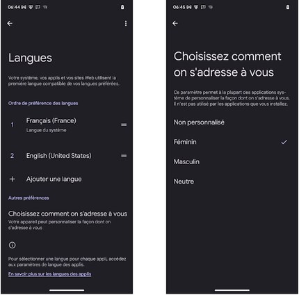 Potrai presto scegliere come Android si rivolge a te.